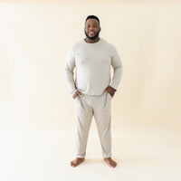 Men's Jogger Set in Almond
