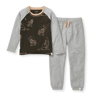 Desert Wolves Organic Cotton Set - 2 Toddler