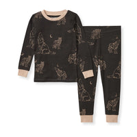 Wolf Pack Organic Cotton Pajamas - 2 Toddler